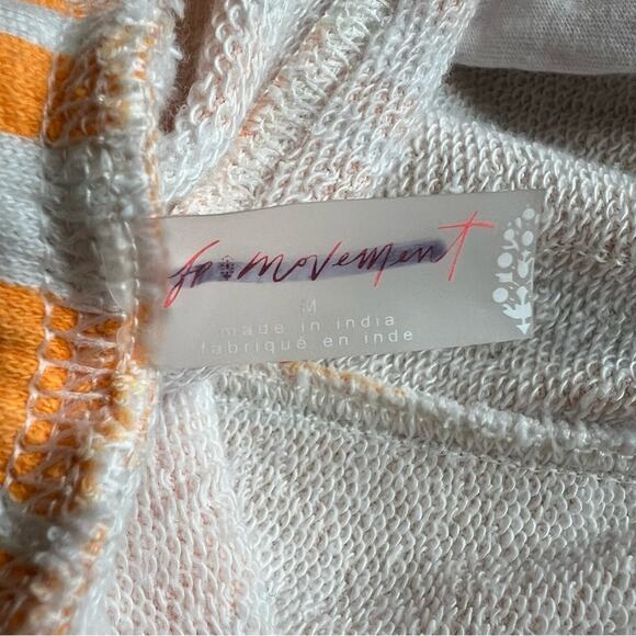 Free People Movement Women’s All Star Newport Stripe Clementine Long Sweat Short - Picture 4 of 13